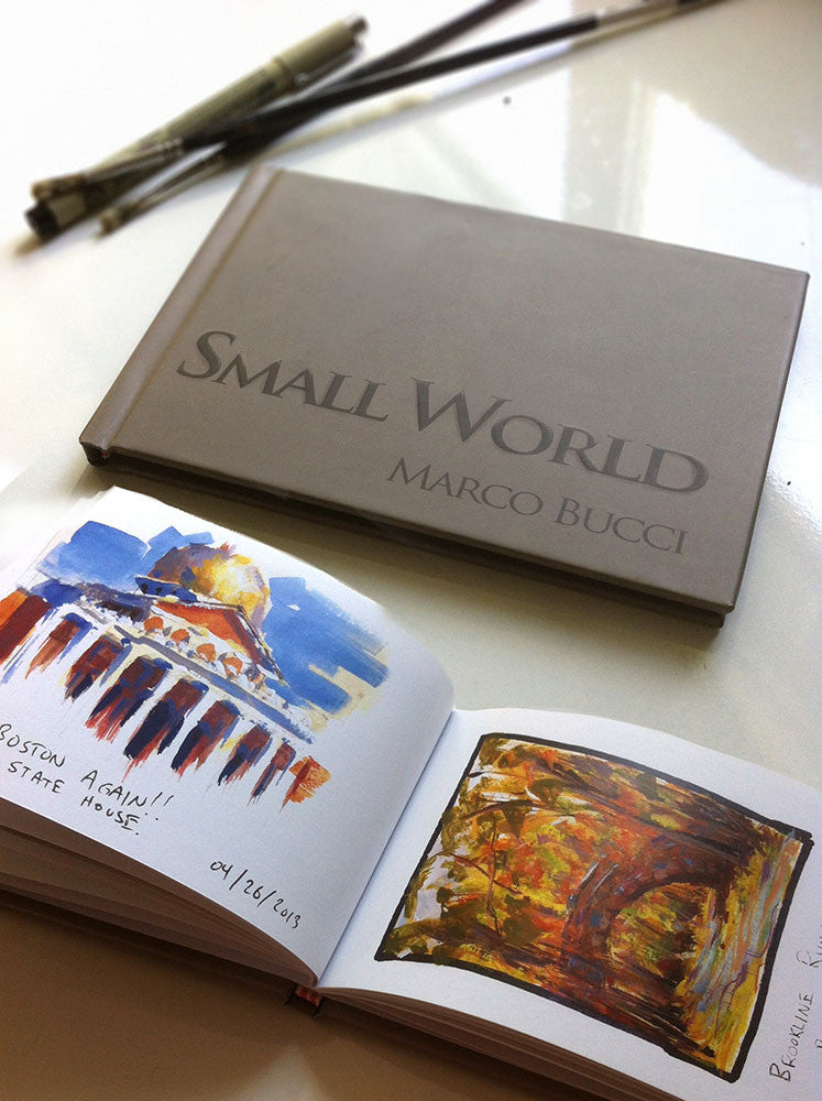 Small World - Travel Sketchbook – Marco Bucci Art Store