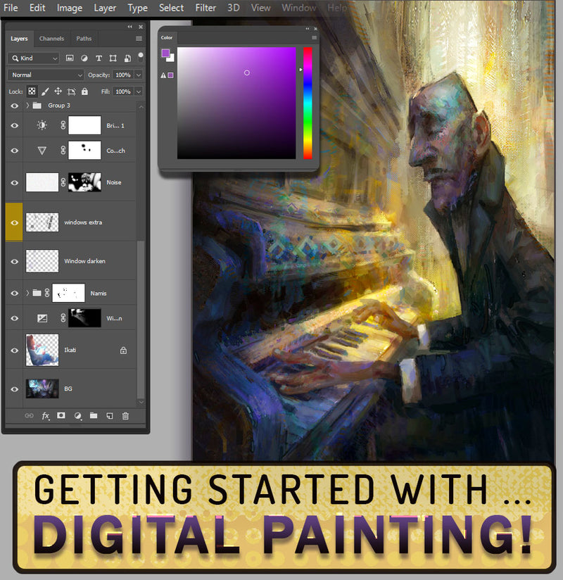 Getting Started with Digital Painting
