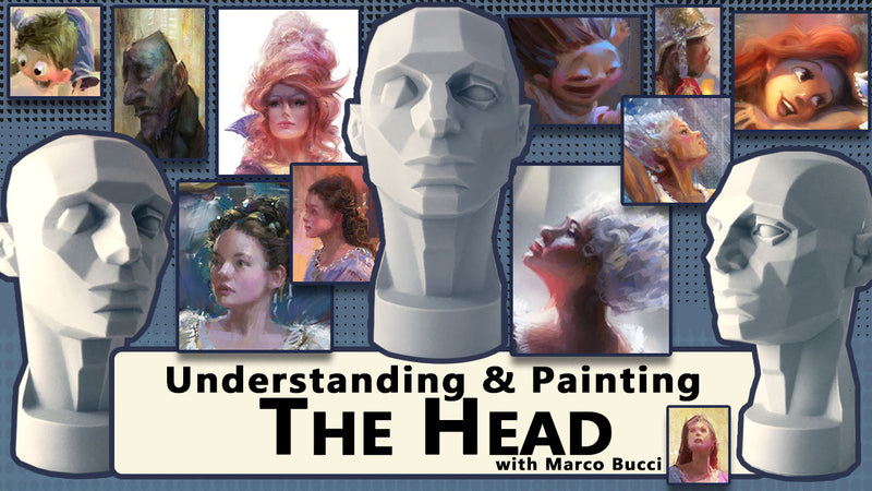 Understanding and Painting the Head Workshop - Marco Bucci Art Store