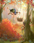 Fall Leaves Print - Marco Bucci Art Store