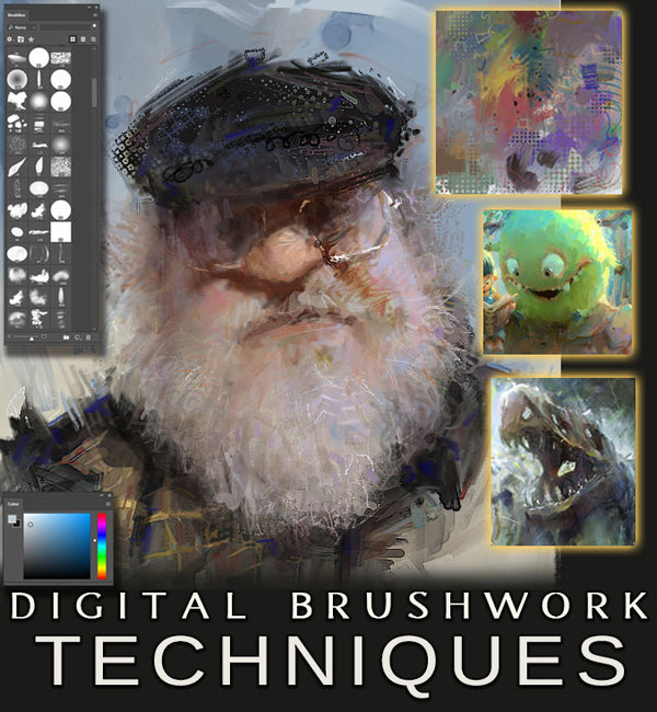 Digital Brushwork Techniques Workshop - Marco Bucci Art Store